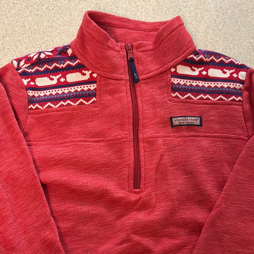 Red Patterned women’s shep shirt